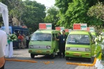 Armada Angkutan Pengumpan Trans Sarbagita Kota Denpasar pada acara launching